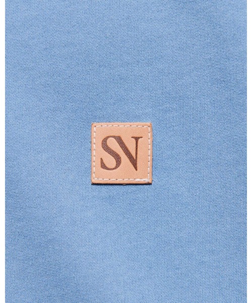 SOPHNET.（ソフネット）の「LEATHER PATCH WIDE TEE（Tシャツ/カットソー・メンズ・カーキ/ライトブルー/ホワイト/ブラック・2/4/3/1/5）」の15枚目の写真