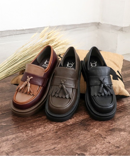 Hender Scheme 厚底タッセルローファー26.5cm 楽天市場】厚底 タッセルローファーの通販