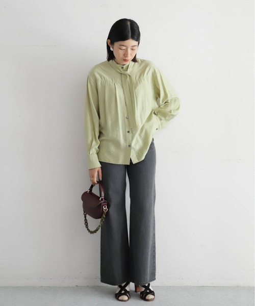 ソフトTC ボウタイブラウス | NOMBRE IMPAIR