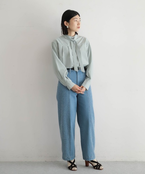 ソフトTC ボウタイブラウス | NOMBRE IMPAIR