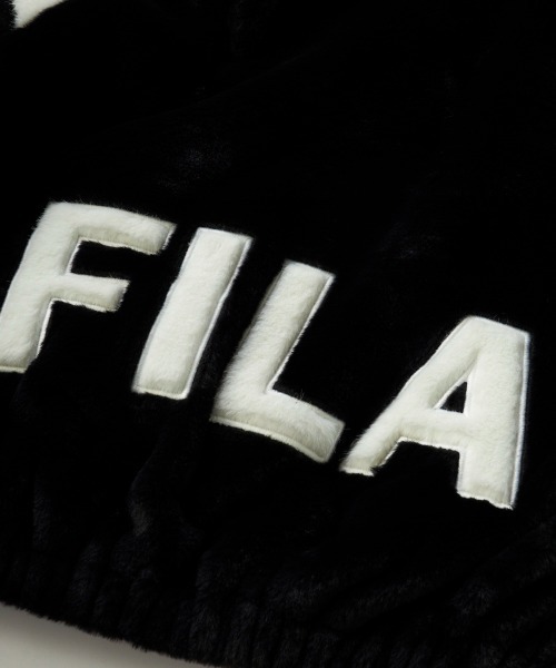 FILA(フィラ)の「ボアジャケット(その他アウター・キッズ・ラベンダー/ベージュ/サックスブルー/ブラック・170/160/150/140/130)」の16枚目の写真