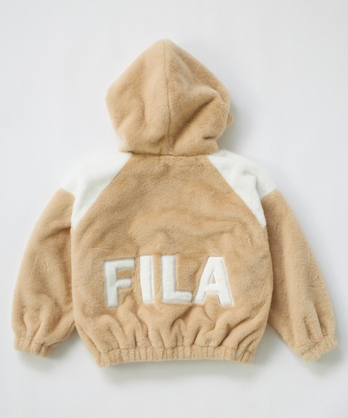 FILA ボアモコモコアウター 野崎智子がフィラ（FILA）で始める冬支度♡ | sweet web | 宝島社の