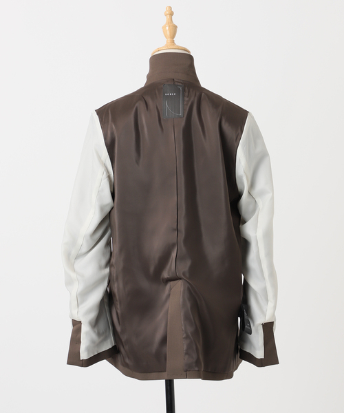 エステルツイルピークドラペルジャケット（テーラードジャケット