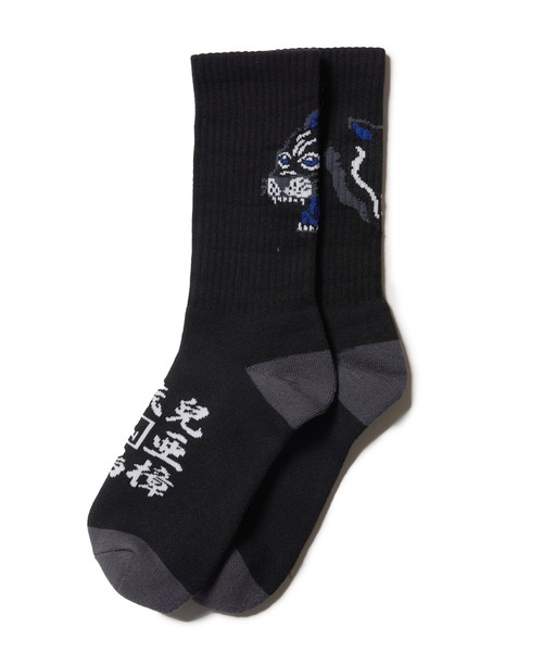 VIRGOwearworks（ヴァルゴウェアワークス）の「PANTHER SPIRIT SOCKS（ソックス/靴下・メンズ・ブラック系その他/グレー系その他・FREE）」の2枚目の写真