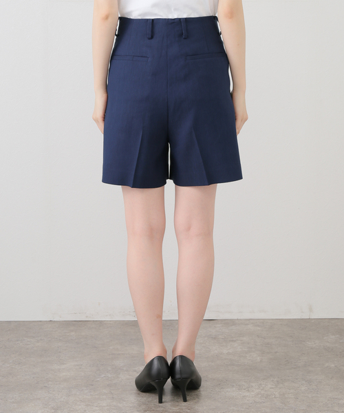 IENA(イエナ)の「リネンミックスショートパンツ(その他パンツ・レディース・ネイビー/ベージュ・38/36/34)」の15枚目の写真