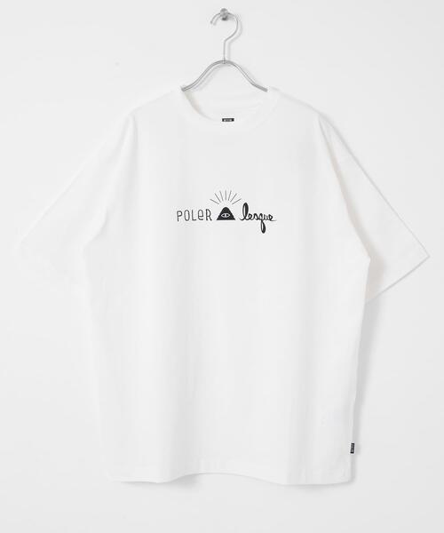 POLAR(ポラール)の「POLeR COTTON T-SHIRTS(Tシャツ/カットソー・メンズ・ブラック/ホワイト/グリーン/オレンジ・SMALL/MEDIUM)」の5枚目の写真