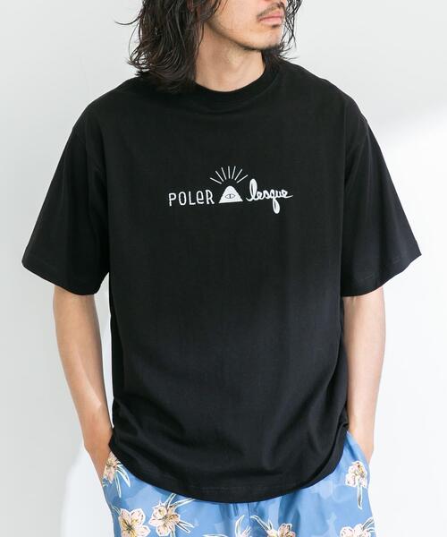 POLAR(ポラール)の「POLeR COTTON T-SHIRTS(Tシャツ/カットソー・メンズ・ブラック/ホワイト/グリーン/オレンジ・SMALL/MEDIUM)」の7枚目の写真