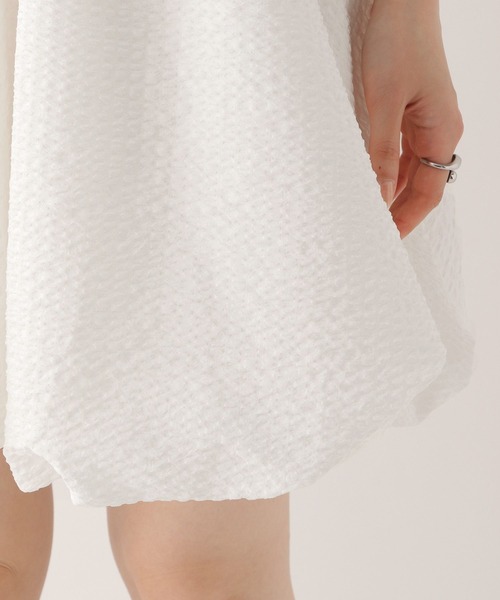 Heather（ヘザー）の「オフショルバルーンミニワンピース　576807（ワンピース・レディース・オフホワイト/ブラック/ホワイト系その他・FREE）」の14枚目の写真