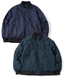 gym master（ジムマスター）の「【sorona】ＲＶマウンテンキルトジップジャケット（ブルゾン）」