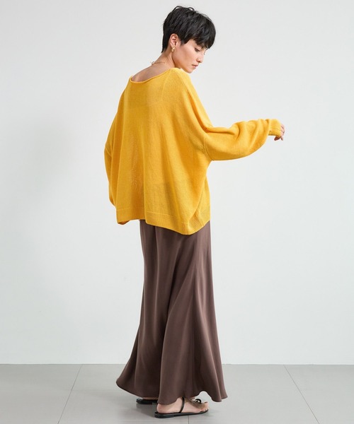 BARNYARDSTORM(バンヤードストーム)の「BARNYARDSTORM / フィブリルスカート<セットアップ対応>(スカート・レディース・カーキ/ブラウン・S/M)」の21枚目の写真