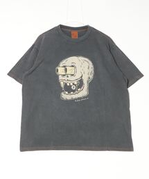 Nudie Jeans | Nudie Jeans/ヌーディージーンズ Koffe 8 Ball T-Shirt/ プリントTシャツ / Antracite(Tシャツ/カットソー)