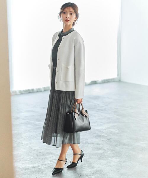 index(インデックス)の「リボンモチーフパンプス(パンプス・レディース・ブラック/アイボリー系4・01/02/03)」の6枚目の写真