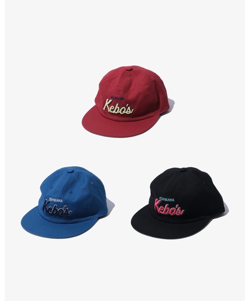 KEBOZ（ケボズ）の「MHR CAP（キャップ・メンズ・バーガンディー/ブラック/ブルー・FREE）」の9枚目の写真