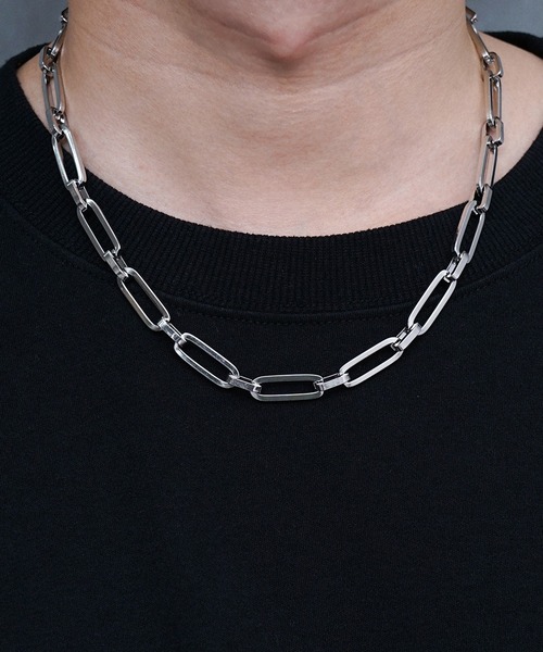 rroomm ネックレス ARROWM スクエアチェーンネックレス（ネックレス）｜ARROWM