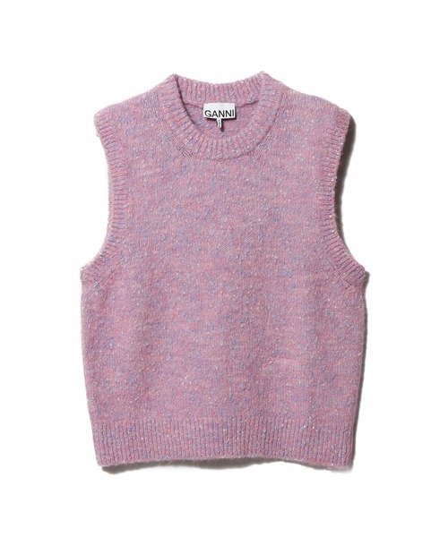 GANNI モヘヤニットベスト GANNI（ガニー）の「GANNI/ガニー LIGHT MOHAIR KNIT VEST
