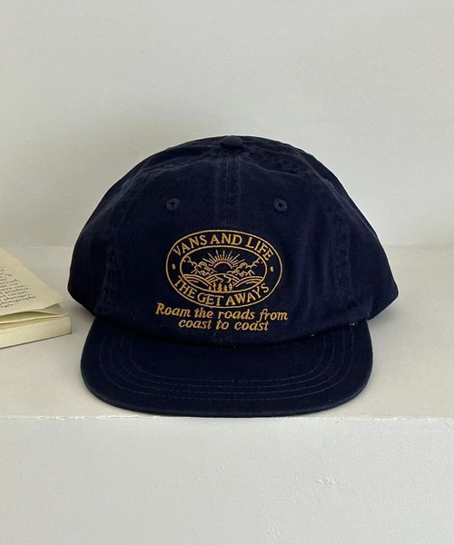 MEMECLE（メメクル）の「【 MEMECLE / メメクル 】ヴィンテージ ロゴ キャップ（キャップ・レディース・ネイビー/グリーン/アイボリー/ブラック・FREE）」の11枚目の写真