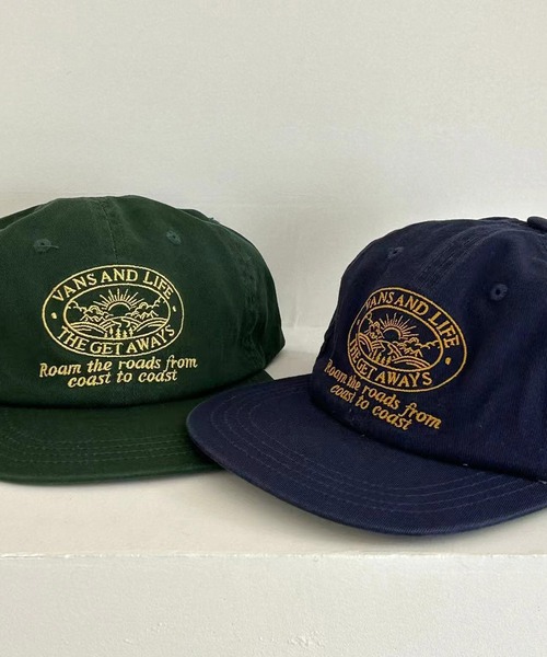 MEMECLE（メメクル）の「【 MEMECLE / メメクル 】ヴィンテージ ロゴ キャップ（キャップ・レディース・ネイビー/グリーン/アイボリー/ブラック・FREE）」の10枚目の写真