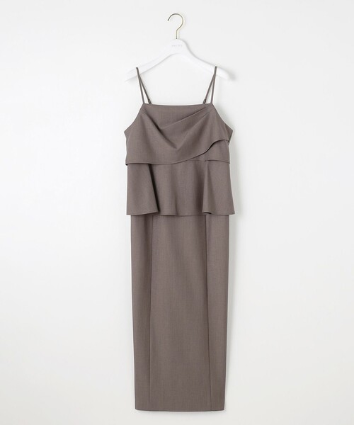 ビスチェワンピース × カットソー セット（セットアップ）｜ANY SIS