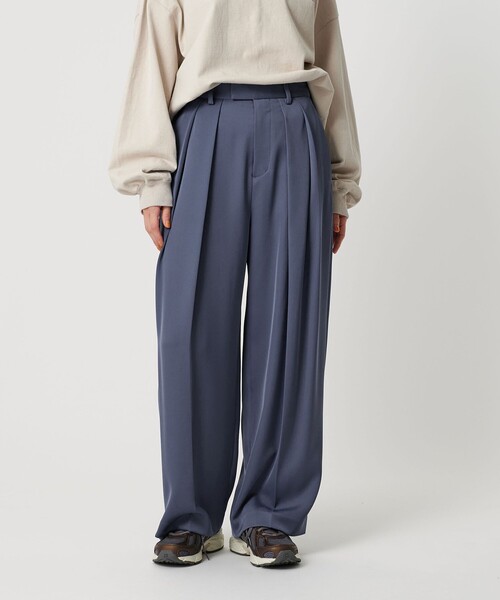 shi**さま 　新品未使用　ビューティアンドユース　今季 タックパンツ ワイド タックパンツ