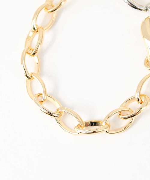 Gready Brilliant（グレディブリリアン）の「コンビブレスレット（ブレスレット・レディース・ゴールド系・FREE）」の3枚目の写真