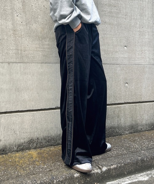 MandO(Auntie Rosa)(エムオー)の「ベロアナイロントラックパンツ/セットアップ着用可能(その他パンツ・メンズ・ブラック/ネイビー・LARGE/MEDIUM/SMALL)」の14枚目の写真