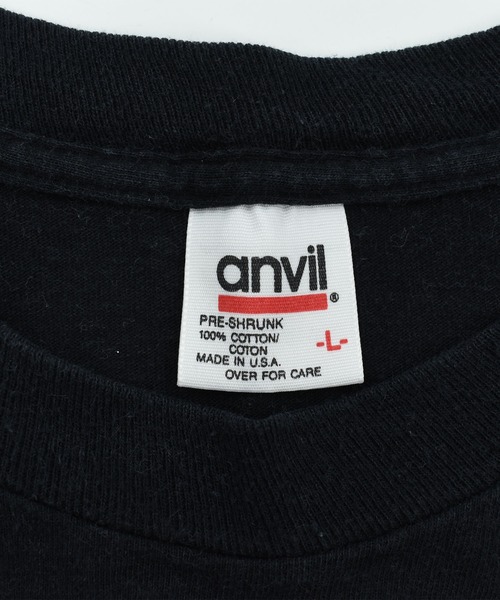 NBA/NFL/NHL/MLB(エヌビーエーエヌエフエルエヌエイチエルエムエルビー)の「【USED】90’s anvil “NHL New York Rangers” ホッケー Tシャツ USA製(Tシャツ/カットソー・メンズ・ブラック・LARGE)」の5枚目の写真