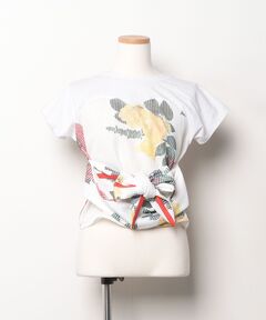 SOFIA SHEER CUT TOP（Tシャツ/カットソー）｜Ameri（アメリ）の