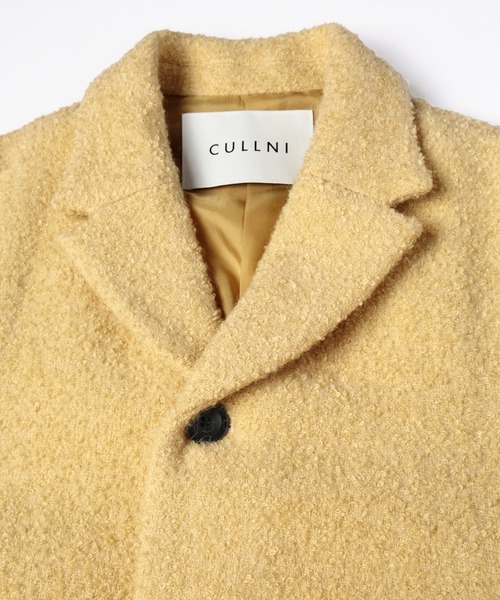 CULLNI(クルニ)の「Mohair Wool Short Coat(ブルゾン・メンズ・イエロー/チャコール/ブラック・0/2/1)」の6枚目の写真