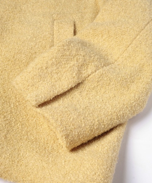 CULLNI(クルニ)の「Mohair Wool Short Coat(ブルゾン・メンズ・イエロー/チャコール/ブラック・0/2/1)」の8枚目の写真