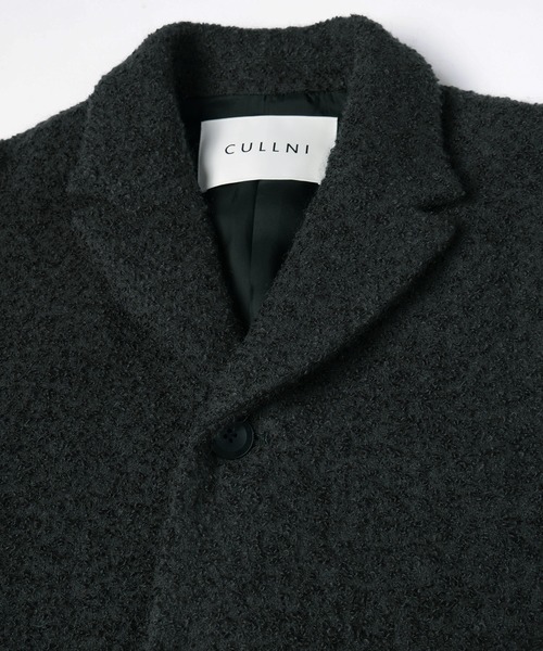 CULLNI(クルニ)の「Mohair Wool Short Coat(ブルゾン・メンズ・イエロー/チャコール/ブラック・0/2/1)」の12枚目の写真