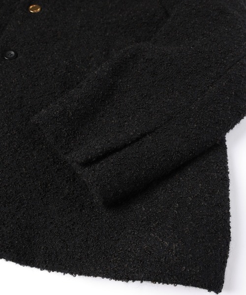 CULLNI(クルニ)の「Mohair Wool Short Coat(ブルゾン・メンズ・イエロー/チャコール/ブラック・0/2/1)」の19枚目の写真