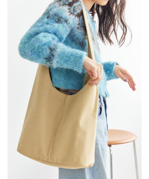 Ungrid（アングリッド）の「フェイクスウェードトートバッグ（トートバッグ・レディース・ブラウン/ベージュ・FREE）」の6枚目の写真