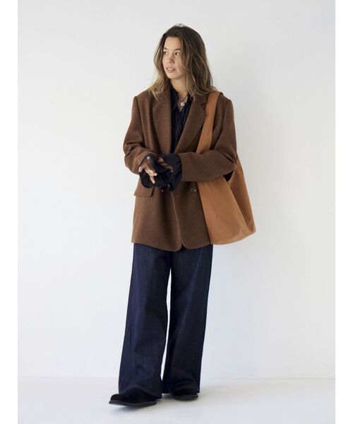 Ungrid（アングリッド）の「フェイクスウェードトートバッグ（トートバッグ・レディース・ブラウン/ベージュ・FREE）」の10枚目の写真