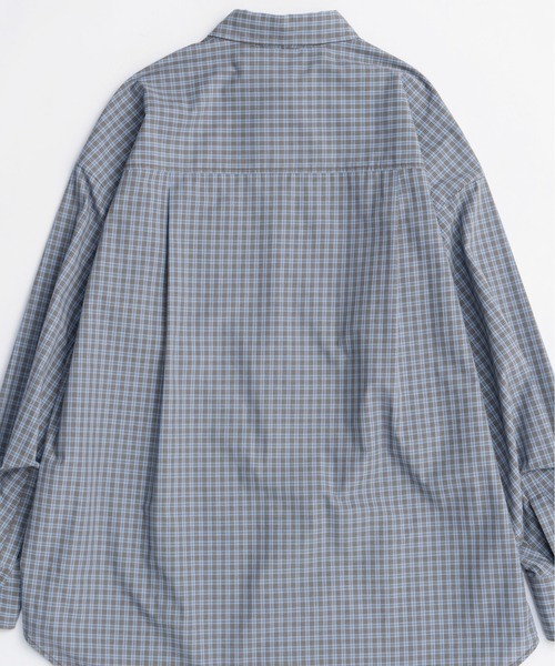 MAISON SPECIAL（メゾンスペシャル）の「Oversized Shirt With Babushka/バブーシュカ付きオーバーサイズシャツ（シャツ/ブラウス・レディース・ピンク/ブラック/ブルー・FREE）」の7枚目の写真