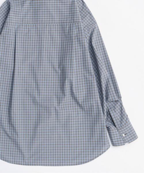 MAISON SPECIAL（メゾンスペシャル）の「Oversized Shirt With Babushka/バブーシュカ付きオーバーサイズシャツ（シャツ/ブラウス・レディース・ピンク/ブラック/ブルー・FREE）」の8枚目の写真