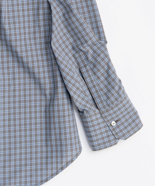 MAISON SPECIAL（メゾンスペシャル）の「Oversized Shirt With Babushka/バブーシュカ付きオーバーサイズシャツ（シャツ/ブラウス・レディース・ピンク/ブラック/ブルー・FREE）」の9枚目の写真