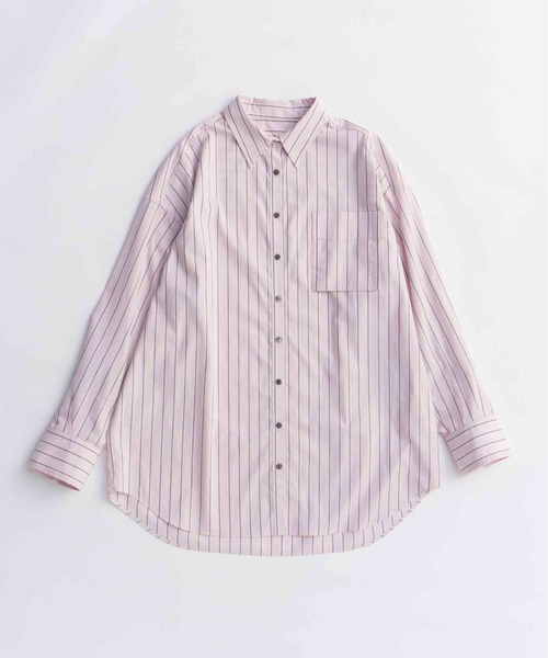 Oversized Shirt With Babushka/バブーシュカ付きオーバーサイズシャツ