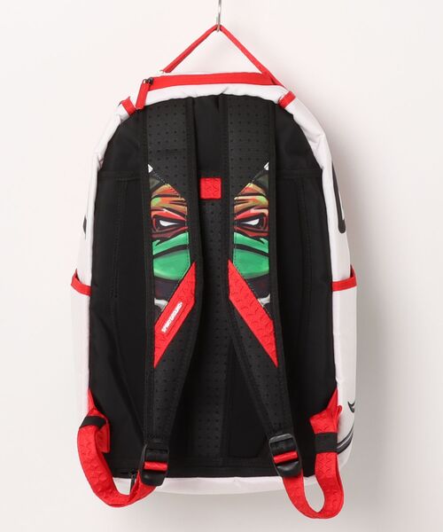 STYLISE（スタイライズ）の「【SPRAY GROUND / スプレーグラウンド】TMNT MUTANT MAYHEM RAPH BACKPACK [I]（バックパック/リュック・メンズ・ホワイト・ONE）」の12枚目の写真