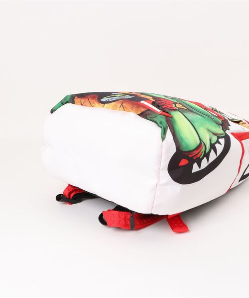 STYLISE（スタイライズ）の「【SPRAY GROUND / スプレーグラウンド】TMNT MUTANT MAYHEM RAPH BACKPACK [I]（バックパック/リュック・メンズ・ホワイト・ONE）」の13枚目の写真