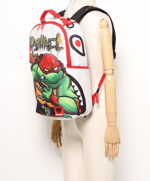 STYLISE（スタイライズ）の「【SPRAY GROUND / スプレーグラウンド】TMNT MUTANT MAYHEM RAPH BACKPACK [I]（バックパック/リュック・メンズ・ホワイト・ONE）」の15枚目の写真