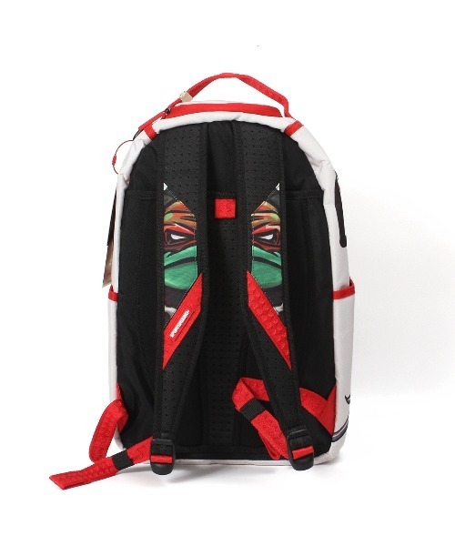 STYLISE（スタイライズ）の「【SPRAY GROUND / スプレーグラウンド】TMNT MUTANT MAYHEM RAPH BACKPACK [I]（バックパック/リュック・メンズ・ホワイト・ONE）」の3枚目の写真