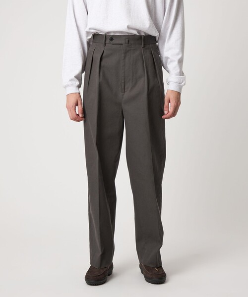 最終値下げ！！ スティーブンアラン スラックス Steven Alan＞ 13.5oz デニム インツープリーツ ドレス