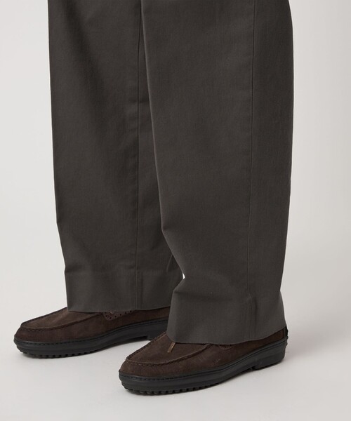 Steven Alan ドリル インツープリーツ ドレス トラウザーズ Mサイズ Steven Alan＞ ドリル インツープリーツ ドレス トラウザーズ