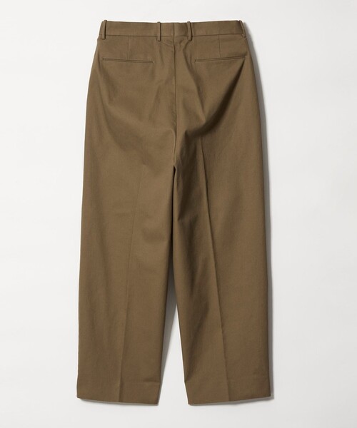 Steven Alan＞ ドリル インツープリーツ ドレス トラウザーズ