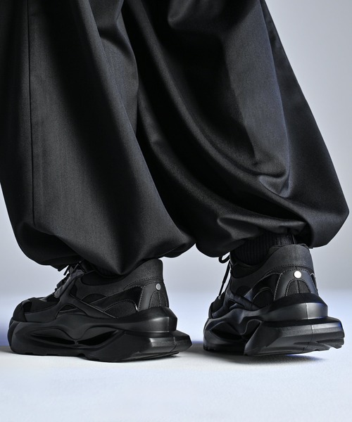 welise（ウェライズ）の「welise × 犬飼京 -ephemeral- EXボリュームハイソール+8cm ミックスマテリアル スニーカー（スニーカー・メンズ・ブラック・26.0cm/25.0cm/24.0cm/28.0cm/27.0cm）」の18枚目の写真