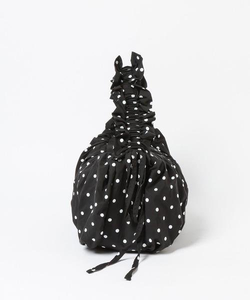 LOWRYS FARM（ローリーズファーム）の「ドットシャーリングショルダーＢＡＧ  587212（ショルダーバッグ・レディース・オフホワイト/ブラック・FREE）」の8枚目の写真