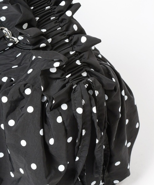 LOWRYS FARM（ローリーズファーム）の「ドットシャーリングショルダーＢＡＧ  587212（ショルダーバッグ・レディース・オフホワイト/ブラック・FREE）」の14枚目の写真