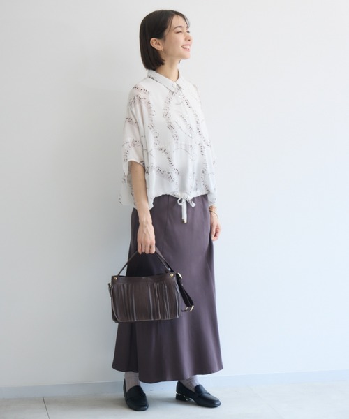 KATHARINE ROSS（キャサリンロス）の「【KATHARINE ROSS】story. フリンジハンドバッグ（ハンドバッグ・レディース・ブラック/ダークブラウン・MEDIUM）」の19枚目の写真