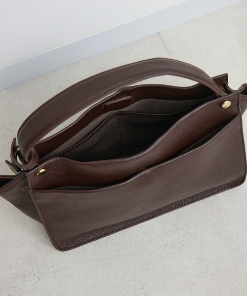 KATHARINE ROSS（キャサリンロス）の「【KATHARINE ROSS】story. フリンジハンドバッグ（ハンドバッグ・レディース・ブラック/ダークブラウン・MEDIUM）」の9枚目の写真