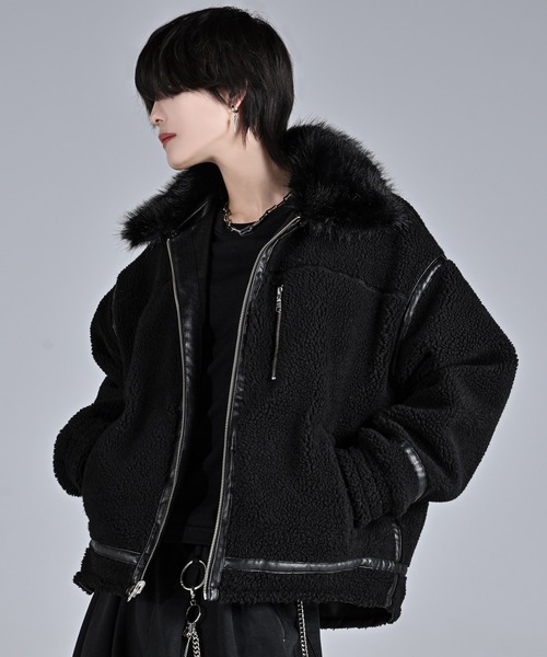 ADRER（アドラー）の「The B-3 Reversible Fur Blouson / ザB-3